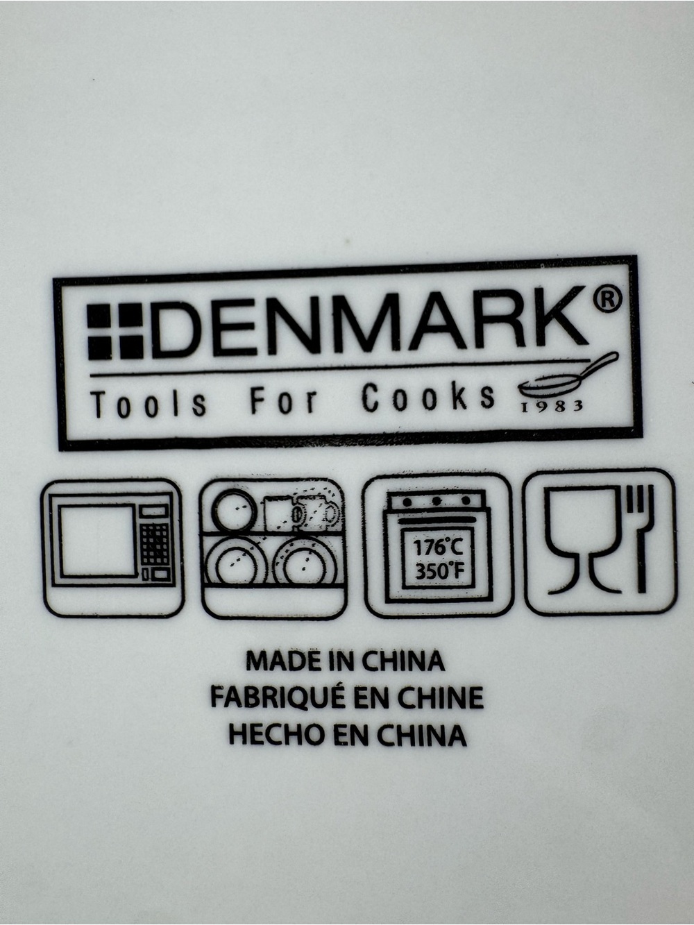 Denmark Tools for Cooks White Porcelain All Purpose 8" Bowls Set of 3 Incomplete - Picture 4 of 7
